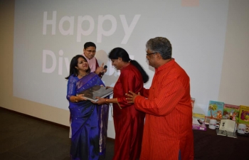 Diwali celebrations organized by Indian Embassy for the Indian community members on 24 October 2019