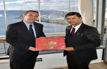 H.E. Ambassador Raj Kumar Srivastava met with Mr. Škarpa, Director of Tourist Board of the City of Rijeka which was selected by Forbes among 20 safest European destinations in post-coronavirus. Exchanged ideas in the field of tourism and culture to further enhance India-Croatia B2B and P2P connections.