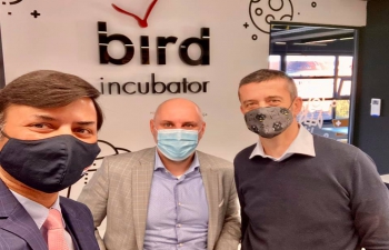 H.E. Ambassador Raj Kumar Srivastava met with BIRD Incubator Mr. Drazen Orešćanin and discussed about possible connections with Indian innovation ecosystem building India-Croatia Digital Partnership.