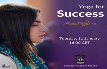 Online Yoga session in collaboration with Isha Foundation on the subject 'Yoga for Success'. Session Description - Are you seeking greater success and competence in your life, work and relationships? The practices offered here help eliminate lethargy, enhance your mental clarity and focus, and naturally lead you to success. - Experience a guided meditation to cultivate success in your life. - Enhance your focus and productivity. - Get your questions answered in a live Q&A with an Isha Yoga instructor.