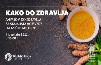 Ayurvedic Nutrition for better health was the theme at the evening in Zagreb organized by Bhakti Marga Hrvatska as part of month long #AmritMahotsav festival in Croatia.