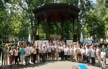 This year, as a symbol of the 75th Anniversary of India's Independence, the multiple stakeholders in Croatia have decided, along with the Embassy of India in Zagreb, to celebrate the 8th #IDY2022 during 01-21 June in 75 different locations. The final event of this chain of 75 events took place in the beautiful park Zrinjevac in Zagreb. We deeply appreciate the participation of Mr. Josip Pavić, Advisor for Sport, Ministry of Tourism and Sports of Croatia, 2012 & 2016 Olympics Gold & Silver medal winner in Water Polo, MP H. E. Mr. Veljko Kajtazi, Mr. Svibor Jancic, representative of the city of Grad Zagreb Službena stranica, Indian-Croatian friendship societies & support of Zagreb City. 