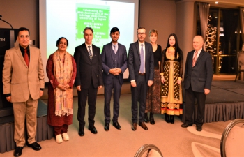 India in Croatia (Embassy of India, Zagreb) along with the Indology Department of Sveučilište u Zagrebu hosted a celebratory evening for the 60th Anniversary of the Indology Department, #HindiDiwas2022 & #SanskritDiwa Ambassador Srivastava acknowledged the rich 60-year-old history of the Indology department and the future prospects which would strengthen even further the ties between India and Croatia.