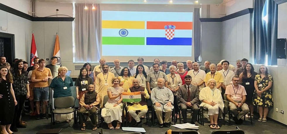 President, ICCR Dr. Vinay Sahasrabuddhe gave keynote address at the 10th DICSEP at Dubrovnik