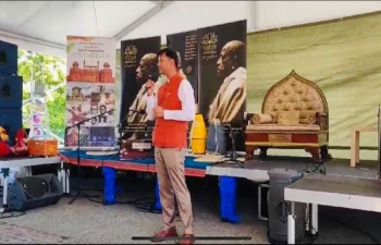 Ambassador Srivastava attended the #RathaYatra celebration in Zagreb organized by ISKCON and attended by over 700 persons. Remembering Lord Jagannath as the Protector of the Universe and this annual chariot procession bringing unity among people with blissful celebrations were the key highlights of the three-hour-long event which took place between two main squares of Zagreb city.