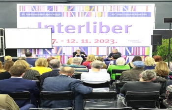 The 45th Interliber - sajam knjiga witnessed a 2 hour long literary event 