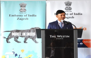 The Embassy of India in Croatia organized a conference "Aiming for Human-Centric Growth by Harnessing Complementarities in 3Ts of Technology, Trade & Talent" to exchange experiences on opportunities in New India. 