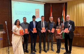 The monthly cultural activity on Strengthening India-Croatia People-to-People Ties was held in a series of lectures and through Sojourns of Science & Spirituality with Presentations on “Scientific Sojourns to India” by Acad.