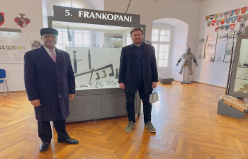 Ambassador Arun Goel visited on the 4th February the City of Ozalj and Ozalj Local History Museum. Famous Croatian noble families such as Frankopan and Zrinski have lived in the Ozalj castle for centuries, and today it is recognizable for its historical importance and preserved appearance. 