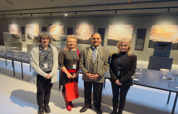  Ambassador Arun Goel visited the Croatian Museum of Natural History (Founded in 1846), a central national institution that collects, professionally and scientifically processes and presents its holdings, which testify to the development of nature and man in the Croatian region. Ambassador Goel familiarised the representatives of the Museum with the latest Technological developments in India.